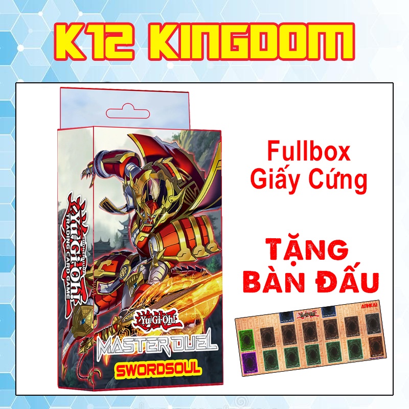 Bài Yugioh - Thẻ bài Yugioh Swordsoul deck 54 lá - HM2