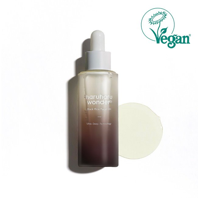 Tinh Dầu Cám Gạo Đen thuần chay HaruHaru Wonder  30ml