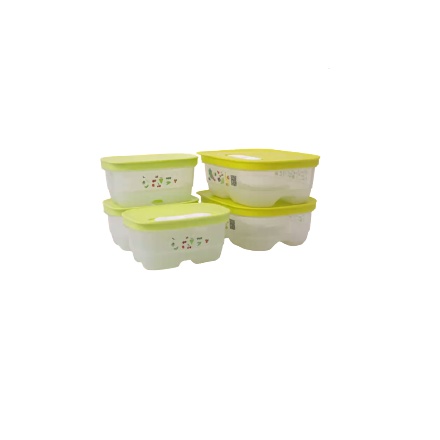 Bộ hộp trữ mát có nút hô hấp Ventsmart Five Star 800ml & 375ml - Tupperware
