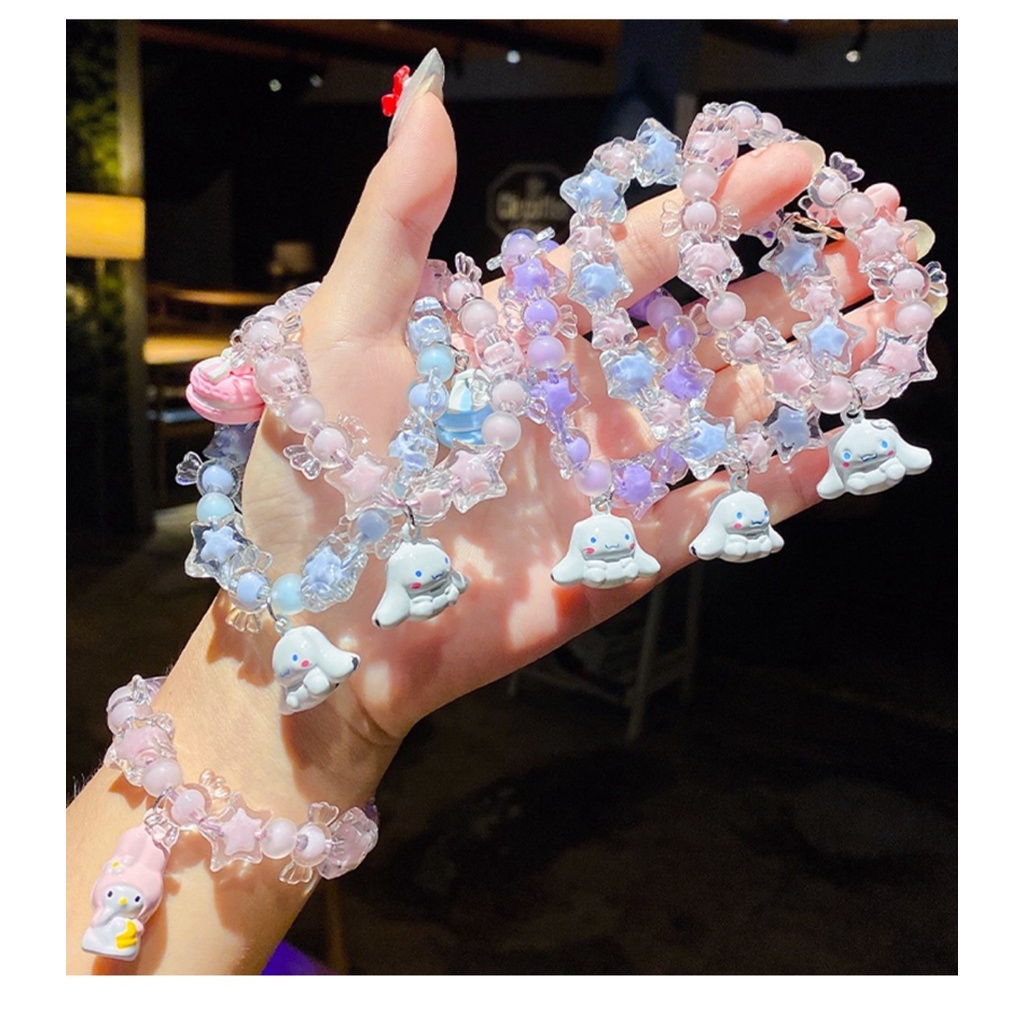 Vòng Tay Màu Kẹo Ngọt Họa Tiết Hoạt Hình