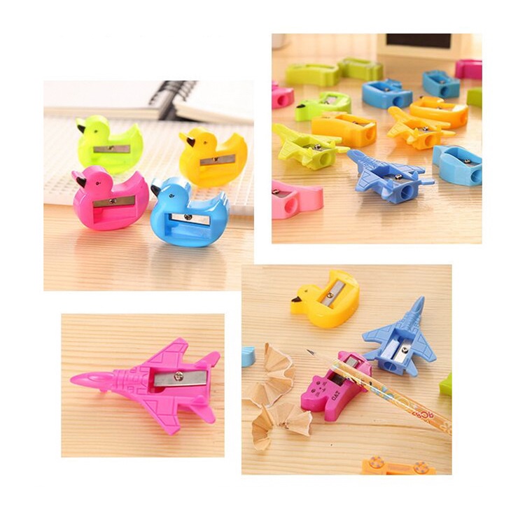 Gọt bút chì cute nhiều hình màu sắc cho bé, chuốt bút chì hoạt hình xinh xắn