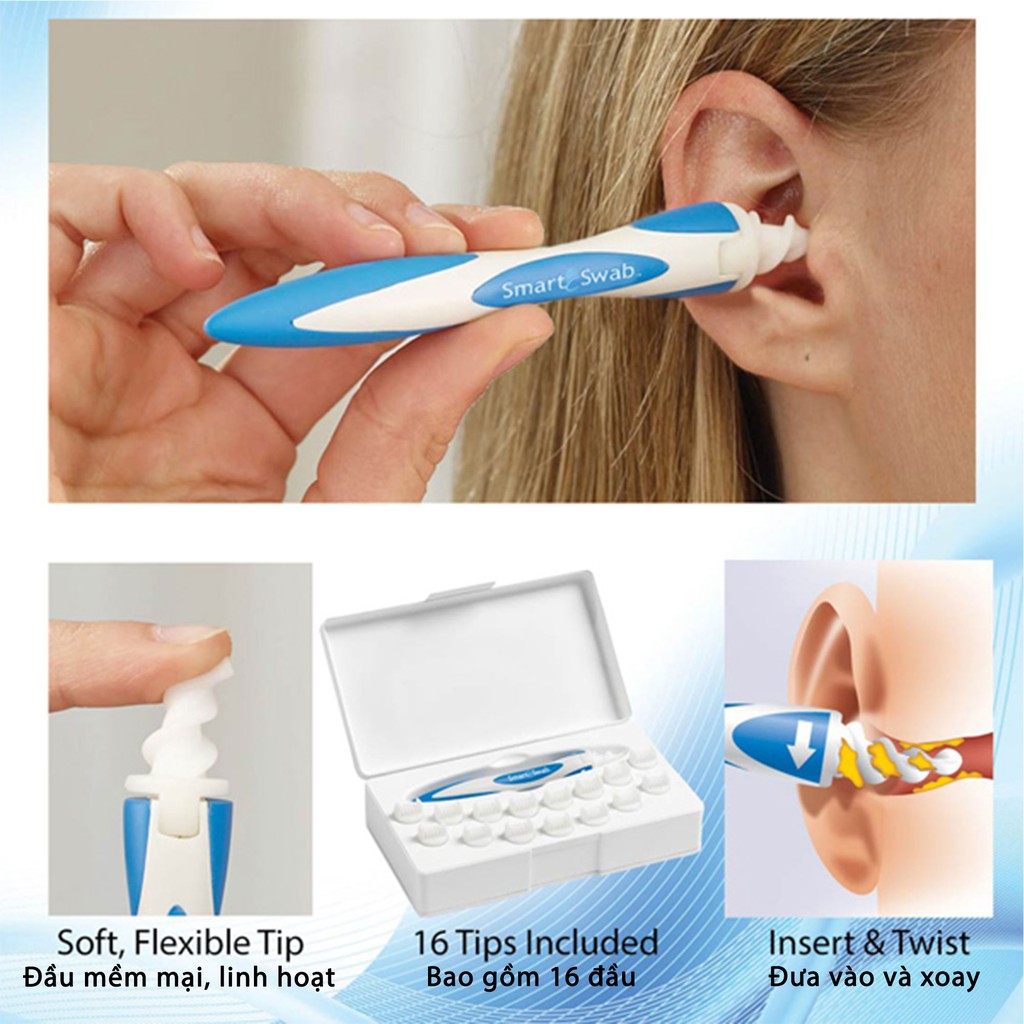 Dụng cụ ráy tai thông minh SMART SWAB