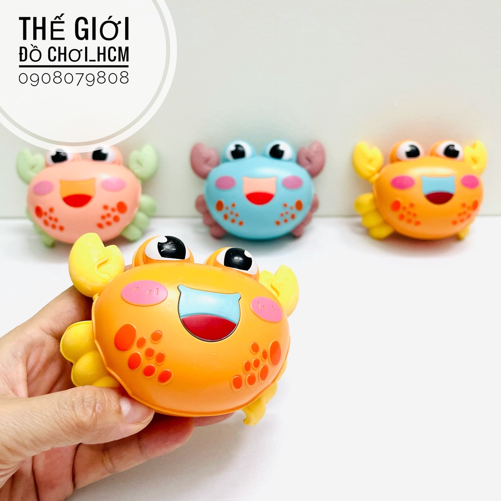 [HÀNG ĐẸP-CLIP THẬT] Đồ chơi trẻ em cua nhấn cót là chạy giúp bé phát triển khả năng sáng tạo, năng động, thích động vật
