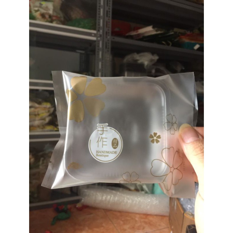 100 Bộ Khay túi đựng bánh trung thu 200g