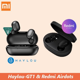 [Bão Sale] Tai nghe bluetooth Xiaomi Redmi Airdots True Wireless - Tai nghe bluetooth True wireless Xiaomi Haylou GT1