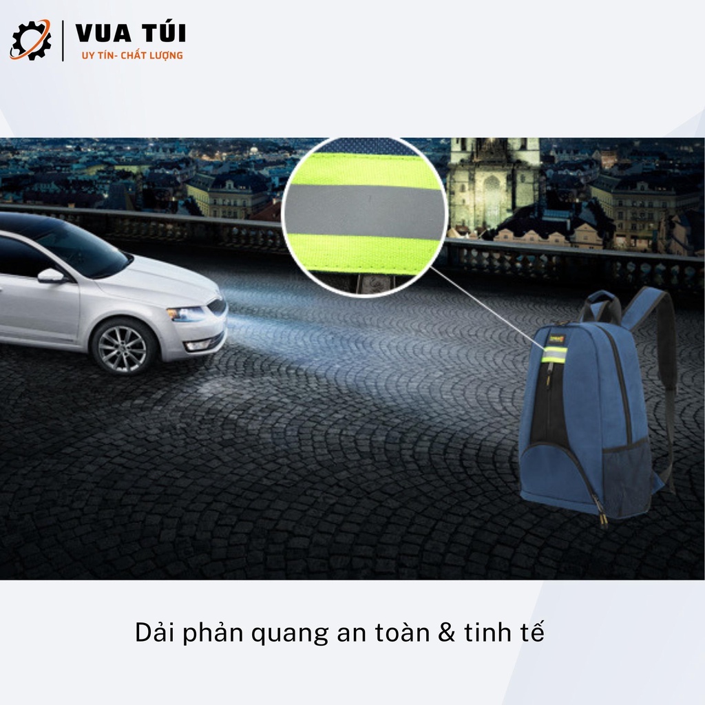 Balo đựng đồ nghề cơ khí vải oxford chống thấm nước, túi kỹ thuật VUATUI