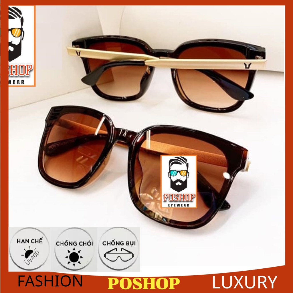 ❌GIÁ SỐC❌MẮT KÍNH V NAM NỮ P6035 HÀN QUỐC GỌNG VUÔNG CAO CẤP HOT TREND