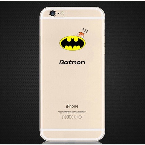 Ốp lưng iPhone Trong Suốt Siêu Anh Hùng 