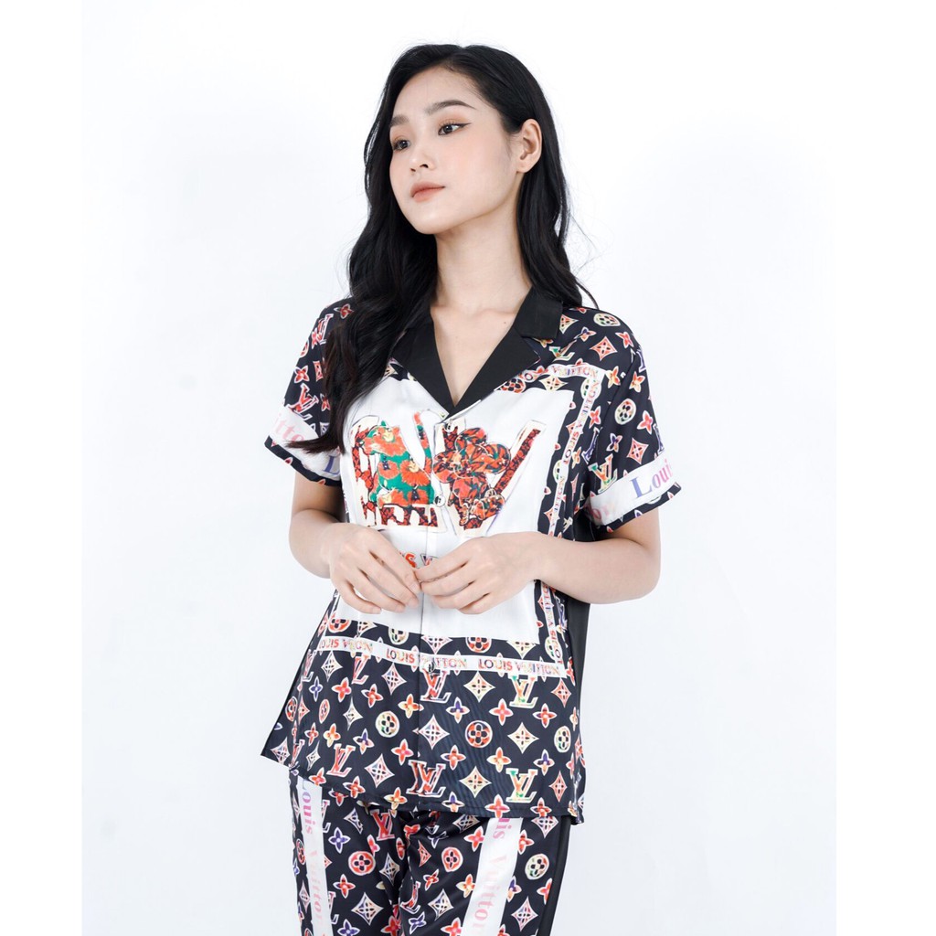 Đồ ngủ pijama thiết kế cộc dài cao cấp