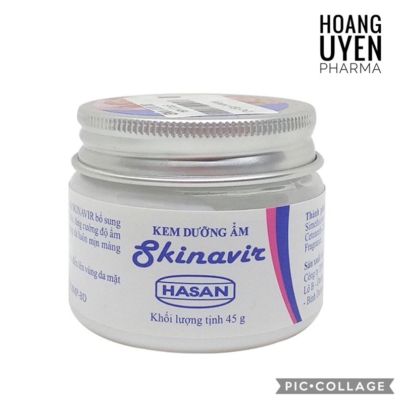 Kem dưỡng ẩm Skinavir Hasan - Hộp 45g | BigBuy360 - bigbuy360.vn