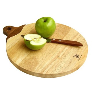 Thớt quả táo nhỏ gỗ đức thành 00831