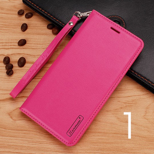 Bao da iPhone 11/ 11 Pro/ 11 Pro Max hiệu Hanman (Có kèm dây đeo) | BigBuy360 - bigbuy360.vn