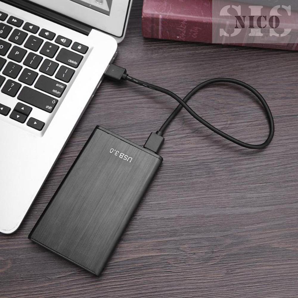 Hộp Đựng Ổ Cứng 2.5 Inch Usb3.0 Bằng Hợp Kim Nhôm Màu Bạc | BigBuy360 - bigbuy360.vn