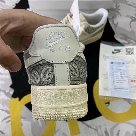 Giày Nike Air Force 1 Dây Thừng , Giày Nike Thể Thao  Thổ Cẩm Phối Đồ Nam Nữ Siêu Hot Trend Mẫu Mới bản Đẹp