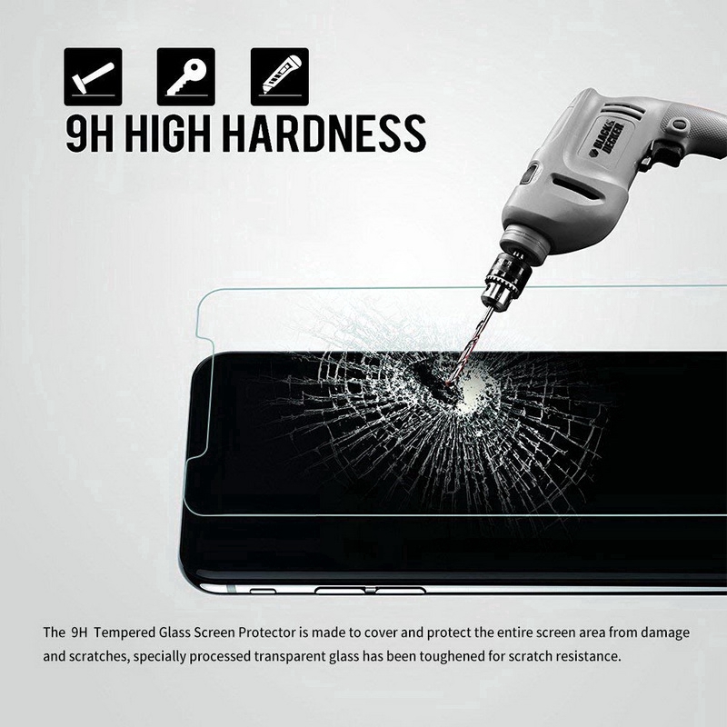 Kính cường lực bảo vệ màn hình Cho iPhone 12 Pro Max Mini X Xs Xr Xs Max 7 8 6 6s Plu