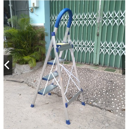 Thanh lý thang ghế inox nhập khẩu trèo thắp hương cao 4 bậc giá rẻ