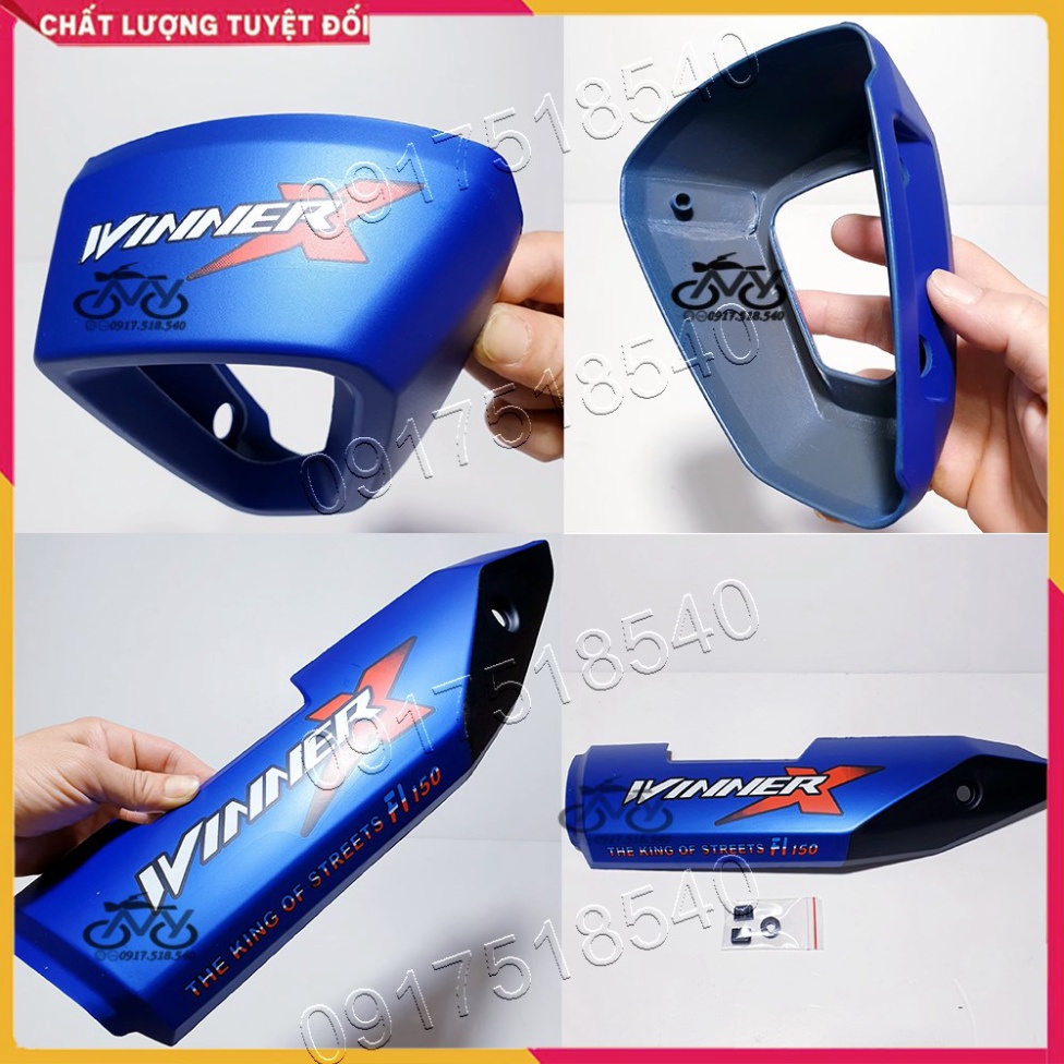 Ốp Pô Và Chụp Đít Pô Winner X - Bộ 𝗖𝗵𝘂̣𝗽 𝗕𝗼̂ 𝗪𝗶𝗻𝗻𝗲𝗿 𝗫 Dùng Cho Winner X 2019, 2020, 2021, 2022 Mới, 2023