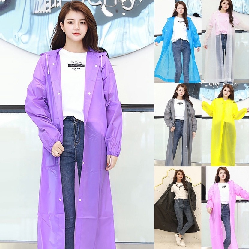 Áo Mưa Poncho Khẩn Cấp Có Mũ Trùm Dùng Một Lần Chống Thấm Nước Đi Xe Máy Hàng Mới Dành Cho Người Lớn