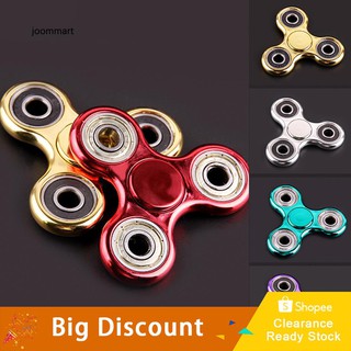 ★Ready Stock★Tri-Hand Spinner EDC Spin Stress Reducer Focus Desk Fidget Finger Toy Kids Gift