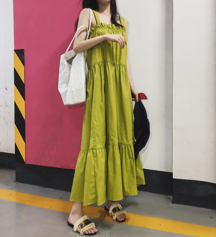 Đầm Yếm Form Rộng Thời Trang Hè Xinh Xắn Cho Nữ | BigBuy360 - bigbuy360.vn