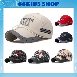 Nón đi biển thêu chữ RUNNER cực đẹp phong cách thời trang Hàn Quốc cho nam và nữ 66KIDS SHOP