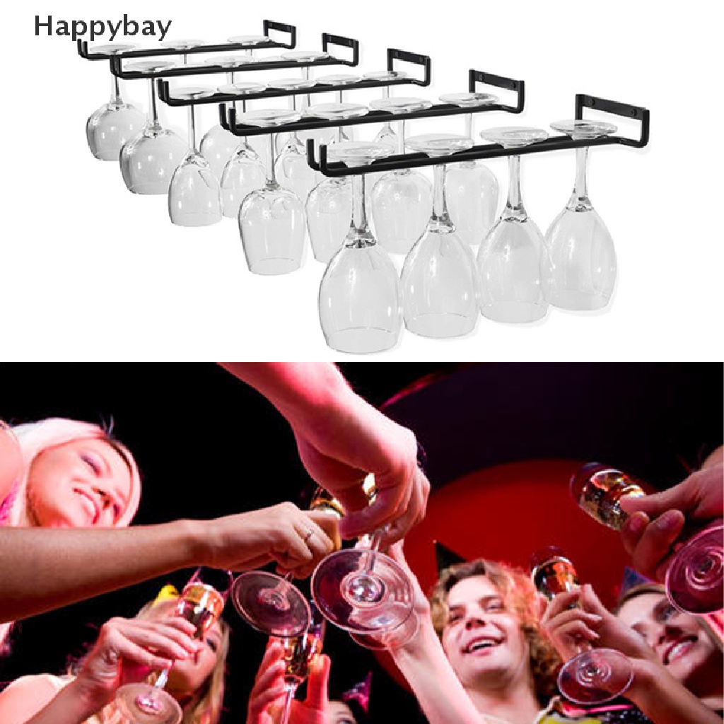 Giá Sắt Gắn Tường 30cm Treo Ly Rượu Tiện Dụng