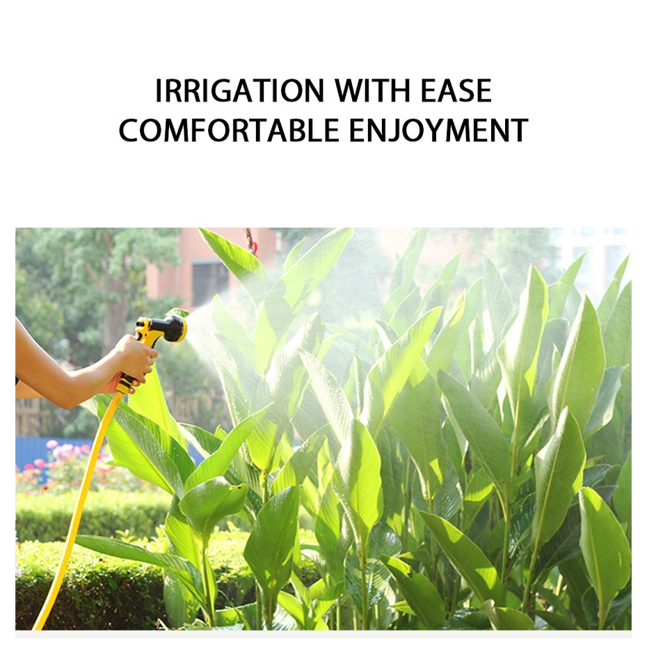 Bộ vòi phun nước BLALION dùng rửa xe/tưới vườn đa năng bằng kim loại