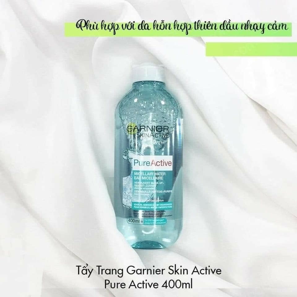 NƯỚC TẨY TRANG GANIER MÀU XANH,DÀNH CHO CÁC NÀNG DA DẦU [HÀNG CHÍNH HÃNG] | BigBuy360 - bigbuy360.vn