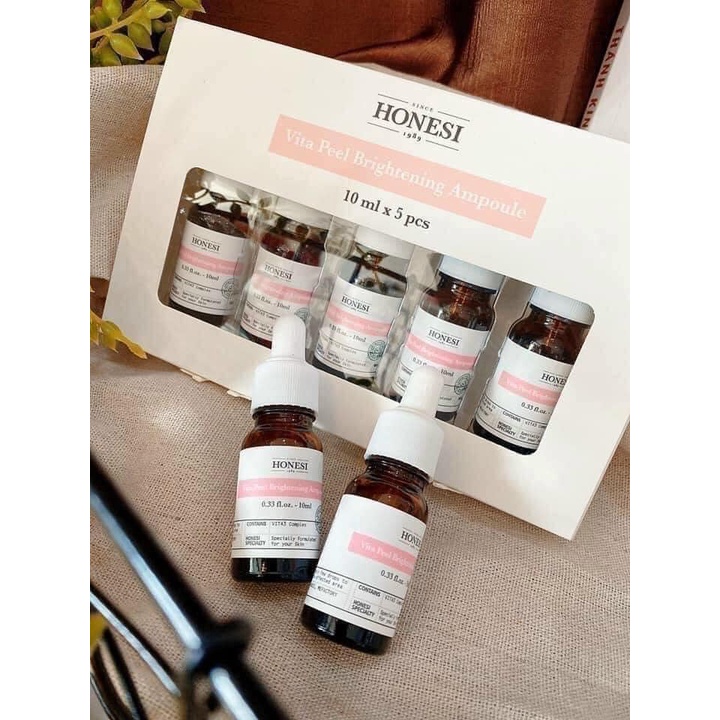Tinh Chất Ngừa Nám Và Làm Sáng Da HONESI Vita Peel Brightening Ampoule