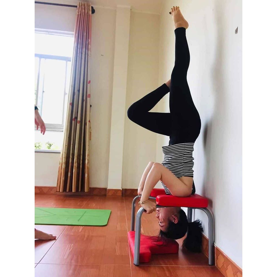 Ghế chuối tập Yoga - Cổ bằng sắt - Chống chấn thương - Sử dụng cho mọi lứa tuổi Hương Thơm EvaYoga