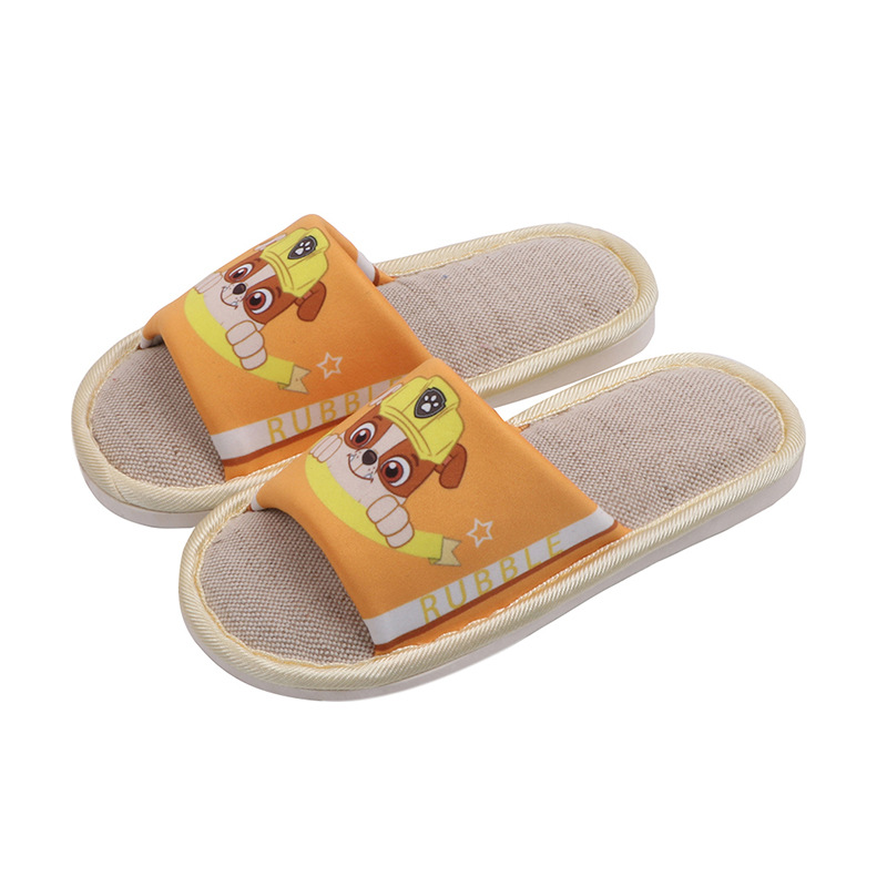 Dép đi trong nhà Paw Patrol vải lông cotton mềm chống trượt đáng yêu dành cho trẻ em
