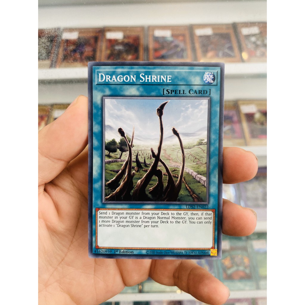 Thẻ Bài YugiOh! Mã LDS2-EN022 - Dragon Shrine - Common - 1st Edition