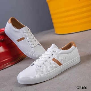 Giày nam đẹp kiểu dáng sneaker cổ thấp đi mùa hè thoáng mát GB156