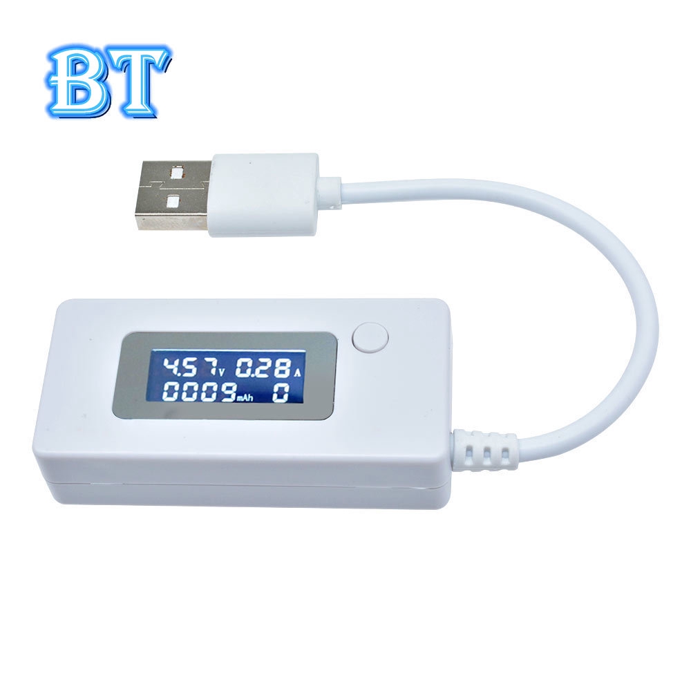 Thiết Bị Kiểm Tra Vôn Kế / Ampe Kế / Ampe Kế Điện Áp DC 3V 7V Có Màn Hình LCD