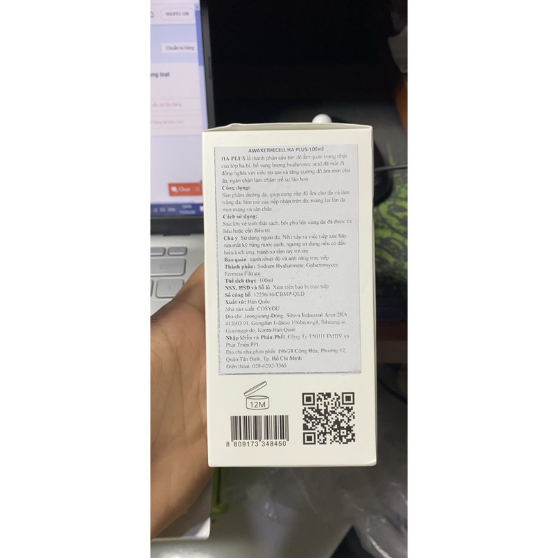 Serum HA Plus 100ml Hàn Quốc