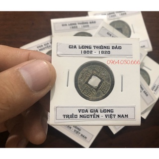 Xu cổ lỗ vuông, gia long thông bảo, triều nguyễn việt nam