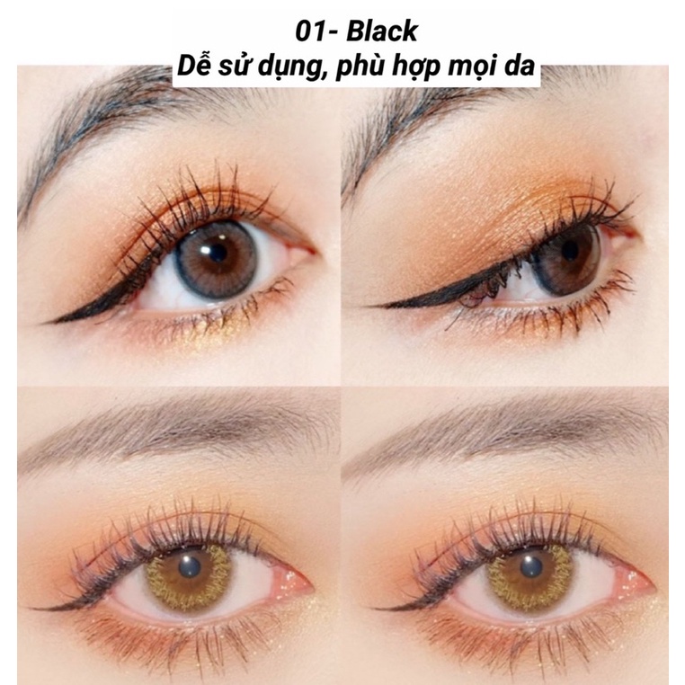 Kẻ mắt Xixi, bút kẻ mắt nước Cool Charm cho người mới bắt đầu eyeliner không lem không trôi