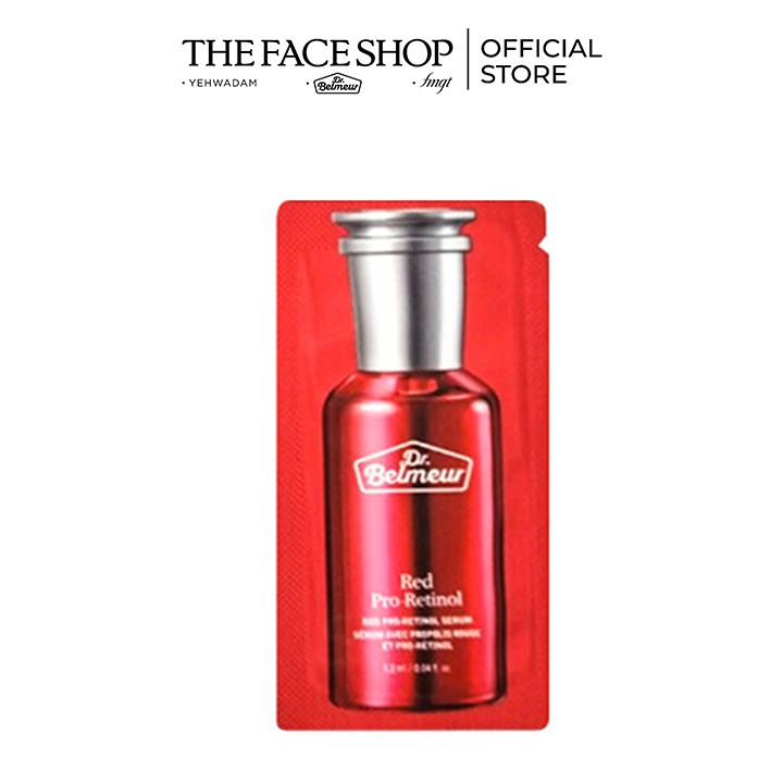 Tinh Chất Cải Thiện Nếp Nhăn Thefaceshop Dr.Belmeur Red Pro-Retinol Serum 1.2ml