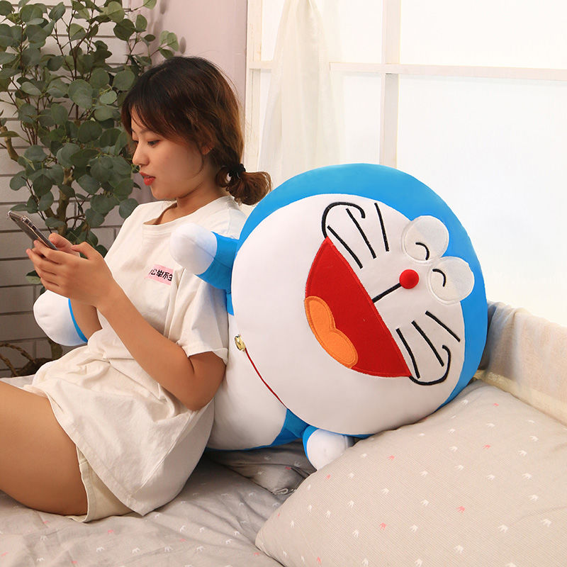 Gối Ôm Mô Hình Doraemon Nhồi Bông Dễ Thương