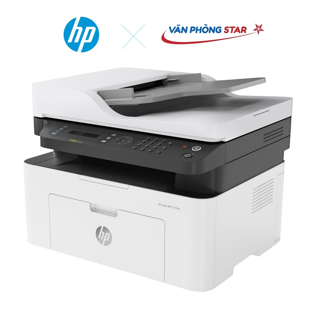 [FREESHIP] Máy in đa chức năng HP Laser MFP 137fnw tại Vanphongstar tốc độ 20 trang/phút. In , scan, copy