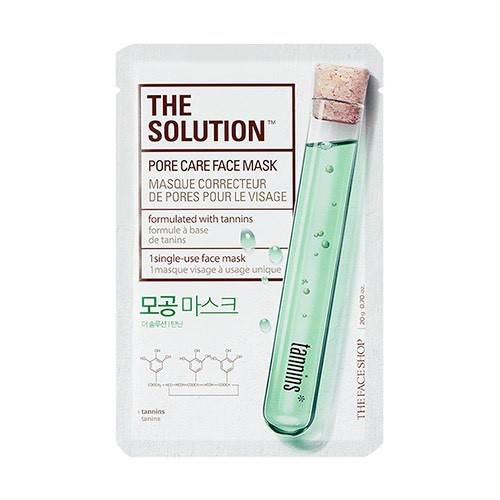 Mặt Nạ Chăm Sóc Lỗ Chân Lông THE SOLUTION PORE CARE FACE MASK