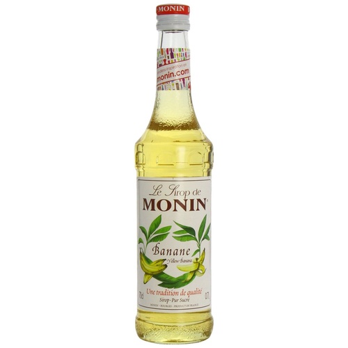 Siro Monin chuối (banana) chai 700ml. Hàng Công ty có sẵn giao ngay