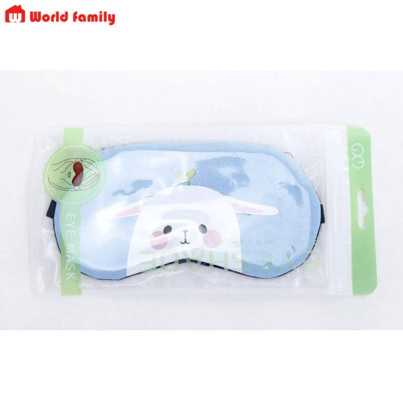 Bịt Mắt Ngủ Họa Tiết Hoạt HìnhThư Giản Massage Mắt(không kèm túi gel)