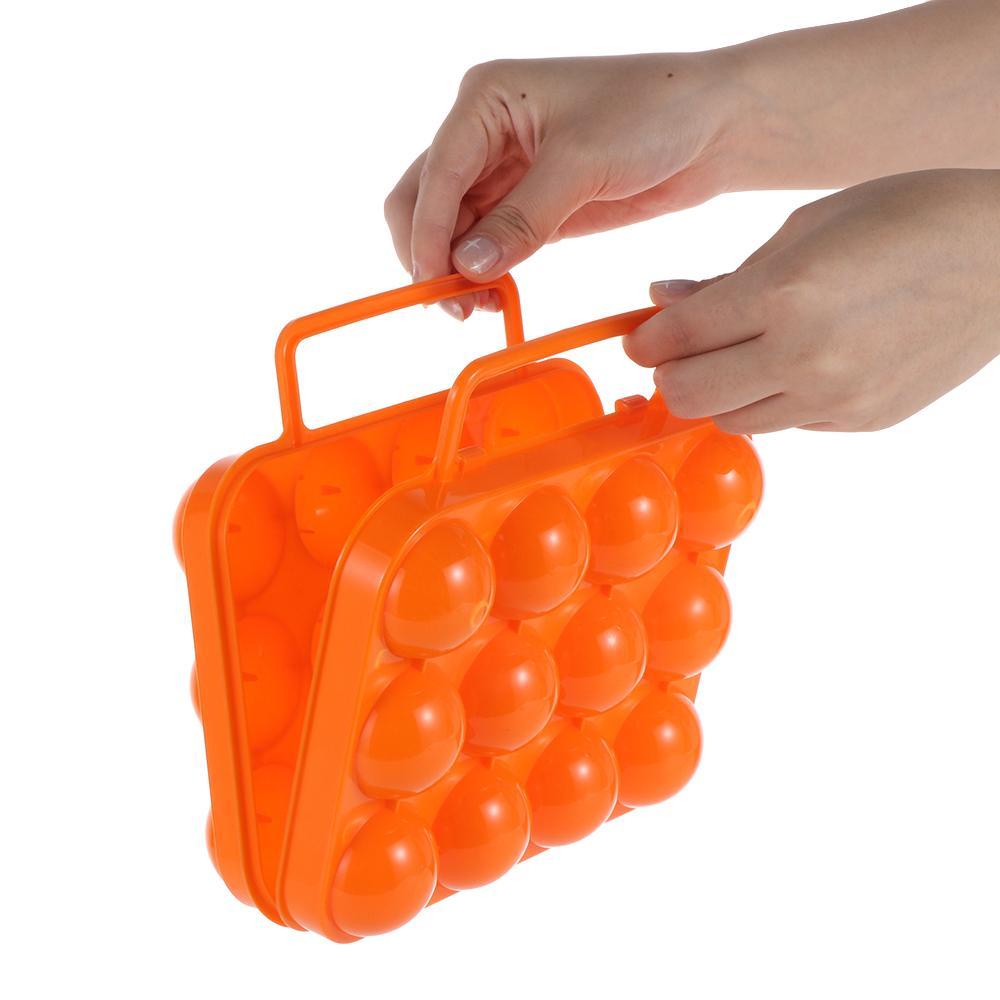 Hộp Đựng Trứng 6 / 12 Ngăn Siêu Bền Tiện Dụng Mang Theo Du Lịch Cắm Trại