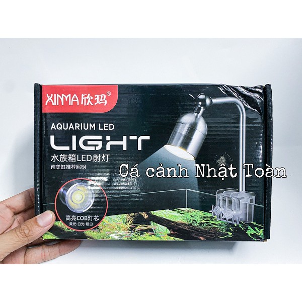 ĐÈN LED KẸP 1 BÊN XINMA 5W MÀU VÀNG