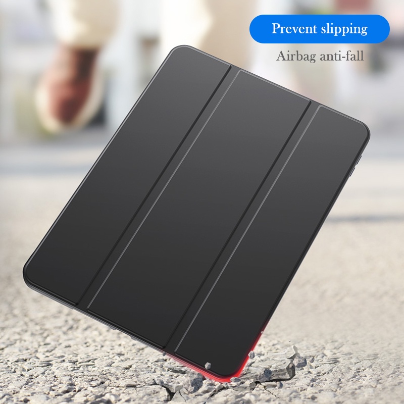 Ốp Máy Tính Bảng Silicon Nhiều Màu Tự Động Thức Ngủ Cho iPad 10.2 2021 2020 2019 Air 4/5 10.9 inch iPad mini 1/2/3/4/5/6