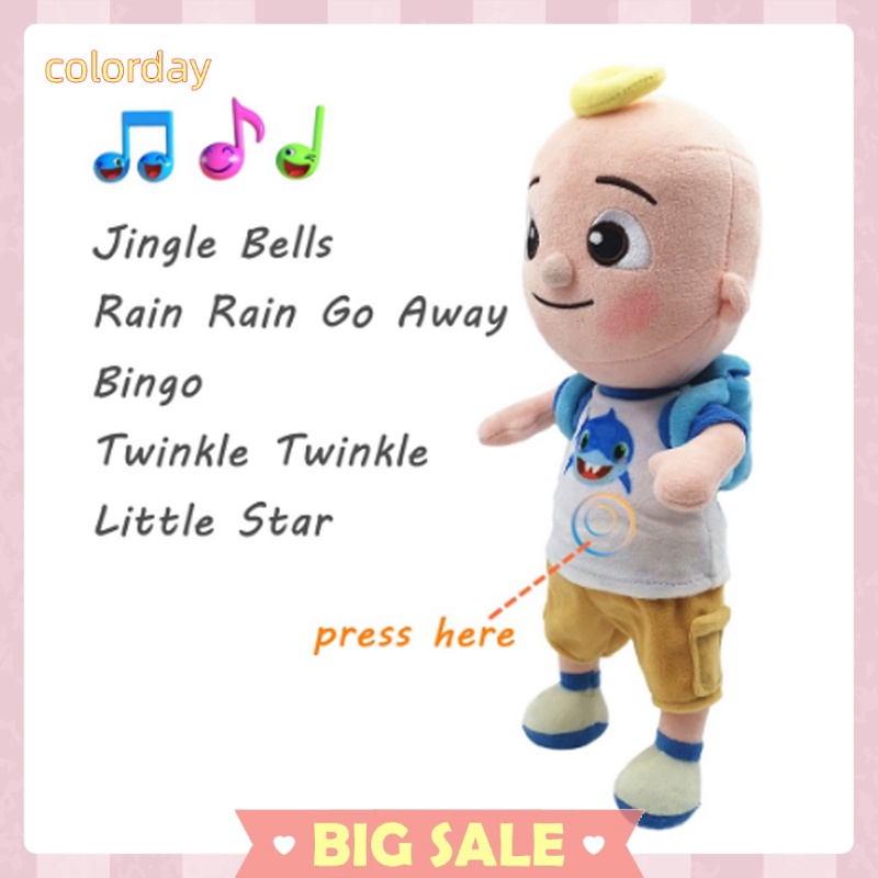 Đồ chơi nhồi bông hình Cocomelon JJ kích thước 25cm/36cm