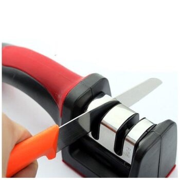 Dụng Cụ Mài Dao Kéo Cầm Tay 3 Cấp Độ Thông Minh, Mài Nhanh Bén, Tiện Dụng