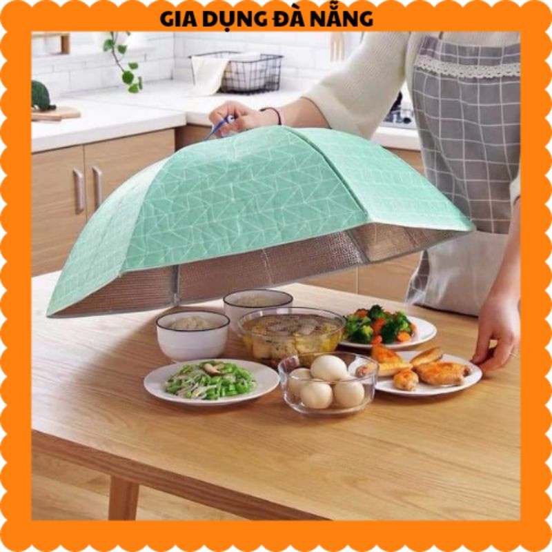 Lồng bàn giữ nhiệt gấp gọn , to rộng thoải mái