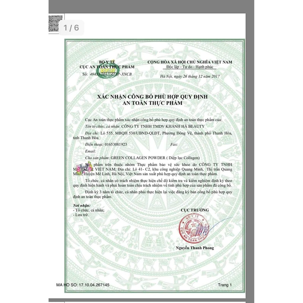 [FREE SHIP] Diệp lục collagen powder hộp 30 gói [CAM KẾT CHÍNH HÃNG] | BigBuy360 - bigbuy360.vn